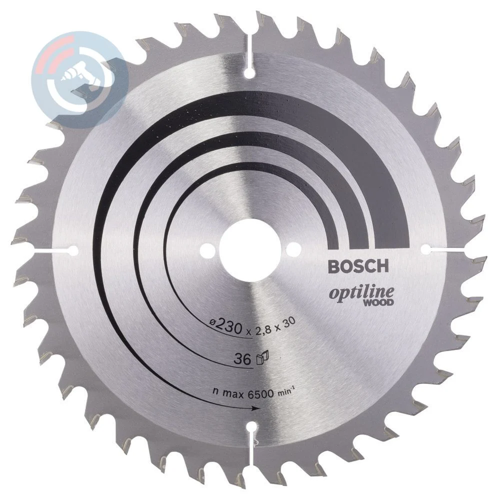 Bosch – Optiline Serisi Ahşap için Daire Testere Bıçağı 230*30 mm 36 Diş