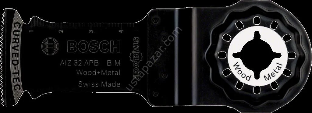 Bosch – Starlock – AIZ 32 APB – BIM Ahşap ve Metal İçin Daldırmalı Testere Bıçağı 10’lu 2608664470