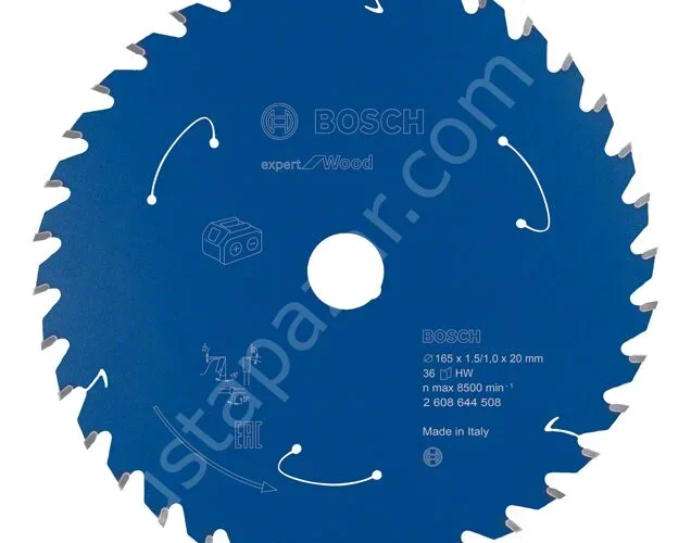Bosch – Expert for Serisi Ahşap için Akülü Daire Testere Bıçağı 160*20 mm 36 Diş 2608644508