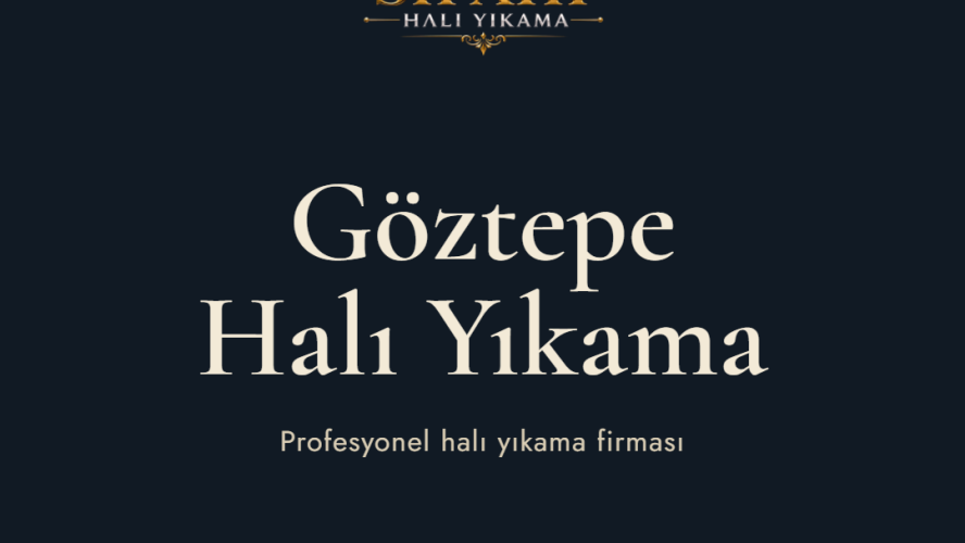 Göztepe Halı Yıkama | Sipahi Halı Yıkama