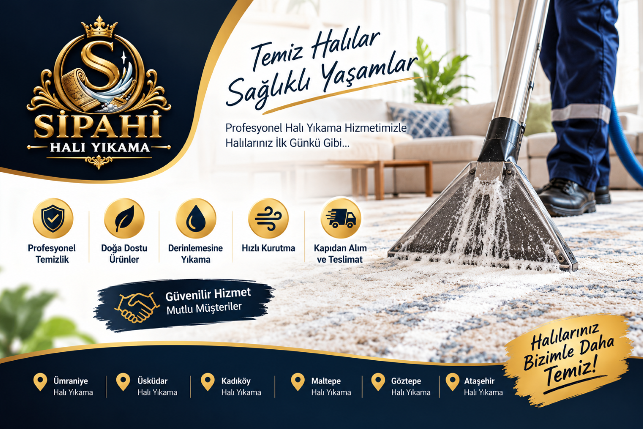 İstanbul Anadolu Yakası Halı Yıkama Firması